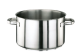 Casseruola inox alta 2 maniglie