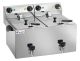 Counter top electric fryer double well, 10+10 lts - FC100