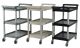 Carrello 3 Ripiani Grigio - 44030-03