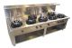Cucina Cinese Gas a sette fuochi CC/07