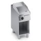 Fry top elettrico liscio in acciaio dolce + vano aperto X2FLE05VV