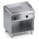 Fry top elettrico in acciaio dolce+vano aperto X2FRE10VV