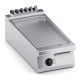 Fry top elettrico in inox con specchio X4FBEP05TTR