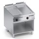 Fry top elettrico inox con specchio+vano aperto X4FBEP10VVR