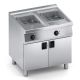 Friggitrice elettrica 1 modulo 15 + 15 litri X7FGE1015
