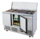 Saladette ESL3850-GR a 3 ante con c.copringredienti 4 x 1/0