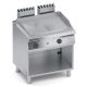 Fry top gas piastra liscia / rigata + vano aperto X2FRG10VV