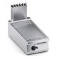 Fry top a gas rigato in acciaio inox con specchio X4FBGP05TTR