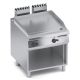 Fry top a gas liscio in acciaio dolce + vano aperto X4FLGS10VV