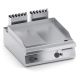 Fry top a gas rigato e liscio in acciaio dolce X4FRGS10TT