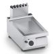 Fry top gas rigato in acciaio inox con finitura a specchio X7FBG05TTR