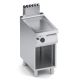 Fry top gas liscio in inox con specchio+vano apertoX7FBG05VVL