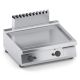 Fry top gas liscio in acciaio inox con finitura a specchio X7FBG10TTL