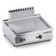 Fry top gas piastra liscia / rigata in acciaio inox X7FBG10TTR