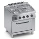 Cucina gas 4 fuochi top + forno gas 1/1 X2CUG10FF