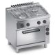 Cucina gas 4 fuochi top + forno e.ventilato 1/1 X2CUM10FV