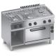 Cucina gas 6 fuochi top+vano aperto+forno e.ventilato 1/1 C2MCU15FV