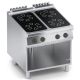 Cucina a induzione 4 piastre top + vano aperto X4CIEP10VV