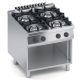 Cucina gas 4 fuochi top + vano aperto - solution line X4CUGS10VV