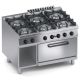 Cucina gas 6 fuochi+vano aperto+forno a gas - s.line X4CUGS15FF