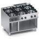 Cucina gas 6 fuochi top + vano aperto - solution line X4CUGS15VV