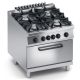 Cucina gas 4 fuochi+forno e.statico - p.line X4CUMP10FF