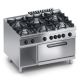 Cucina gas 6 fuochi + Vano aperto + Forno e.statico - p.line X4CUMP15FF