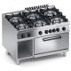 Cucina gas 6 fuochi + Vano aperto + Forno e.statico - s.line X4CUMS15FF