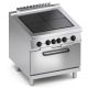 Cucina elettrica 4 piastre radianti+forno e.statico X4RUEP10FF