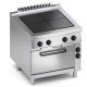 Cucina elettrica 4 piastre radianti+forno e.ventilato X4RUEP10FV