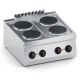 Cucina X6CUE10TT 4 piastre elettriche top