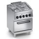Cucina gas X6CUG10FF 4 fuochi + forno gas