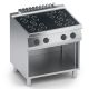 Cucina a induzione 4 piastre top + vano aperto X7CIE10VV