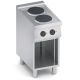 Cucina elettrica 2 piastre tonde top + vano aperto X7CUE05VV