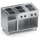 Cucina elettrica 6 piastre quadrate top + vano aperto X7CUE15VVQ