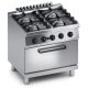 Cucina gas 4 fuochi top + forno gas 2/1 X7CUGP10FF