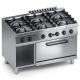 Cucina gas 6 fuochi top + vano aperto + forno gas 2/1 X7CUGP15FF