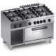Cucina gas 6 fuochi top + vano aperto + forno e.statico X7CUMP15FF