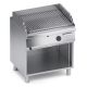 Griglia in pietra lavica modulo top per carne + vano aperto X7PLG10VVC