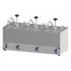 Dispenser per salse riscaldante triplo CPSC3