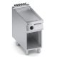 Fry top elettrico in inox con specchio + vano aperto X4FBEP05VVR