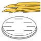 Trafila fettuccine MPF8N