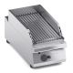 Griglia in pietra lavica 1/2 modulo top per carne K4GPLP05TTC