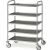 Service trolley with bolted shelves 1400C5 shelf 800x600 mm