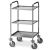 Service trolley with removable shelves 1517 470x440 mm
