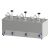 Dispenser per salse riscaldante triplo CPSC3