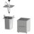 Dispenser per salse singolo CPSN1