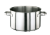Casseruola inox alta 2 maniglie