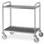 Carrello di servizio a piani imbullonati 1400C ripiano 800x500 mm