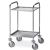 Carrello di servizio a piani asportabili 1520 750x440 mm